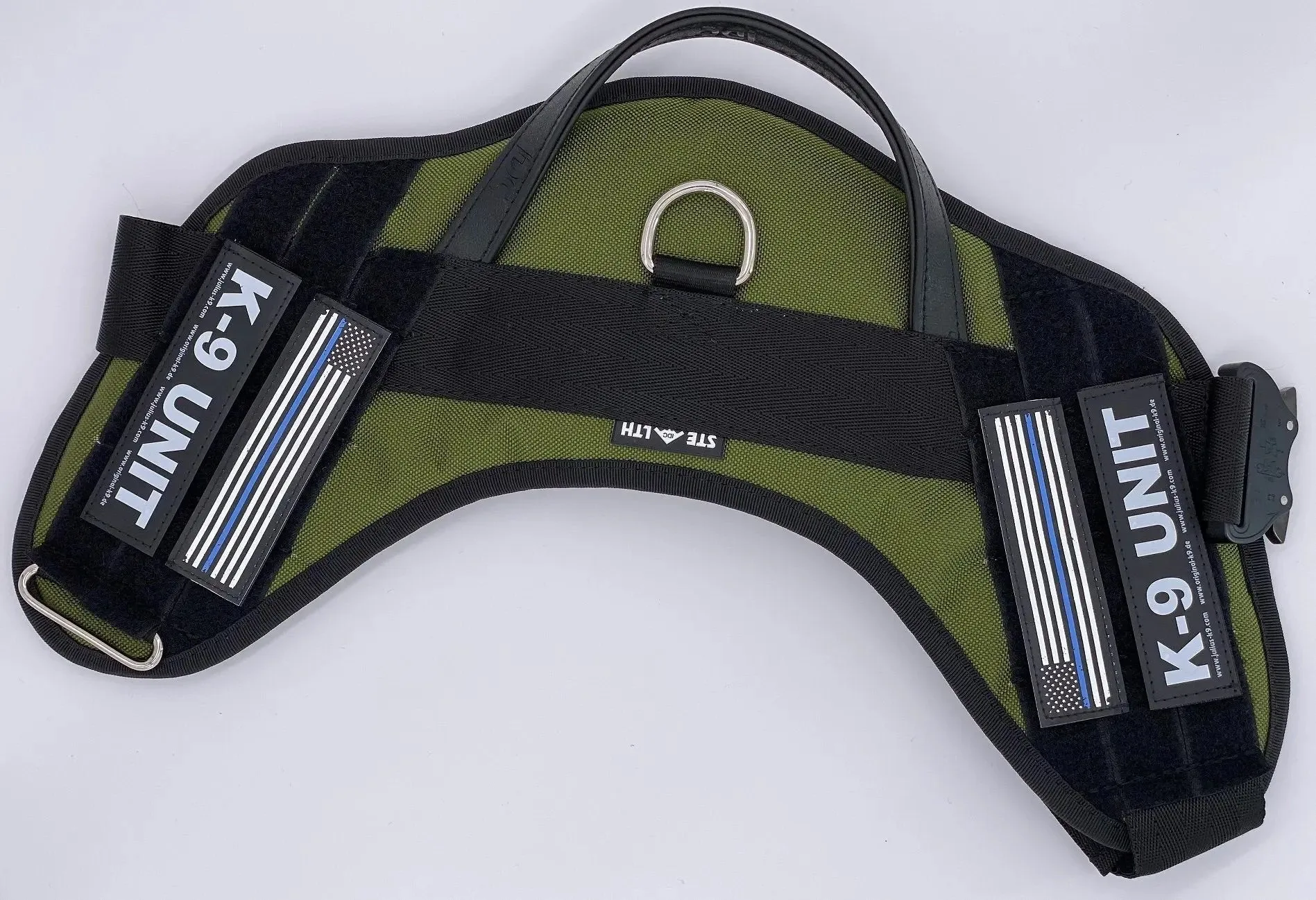 Julius-K9® IDC® Stealth® حزام الطاقة مع أبازيم Cobra®