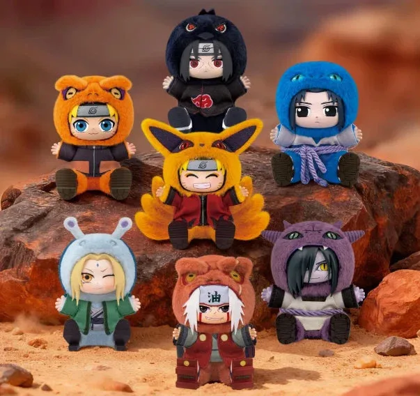 Naruto Shippuden Beast Party Plush Blind Box Series 2