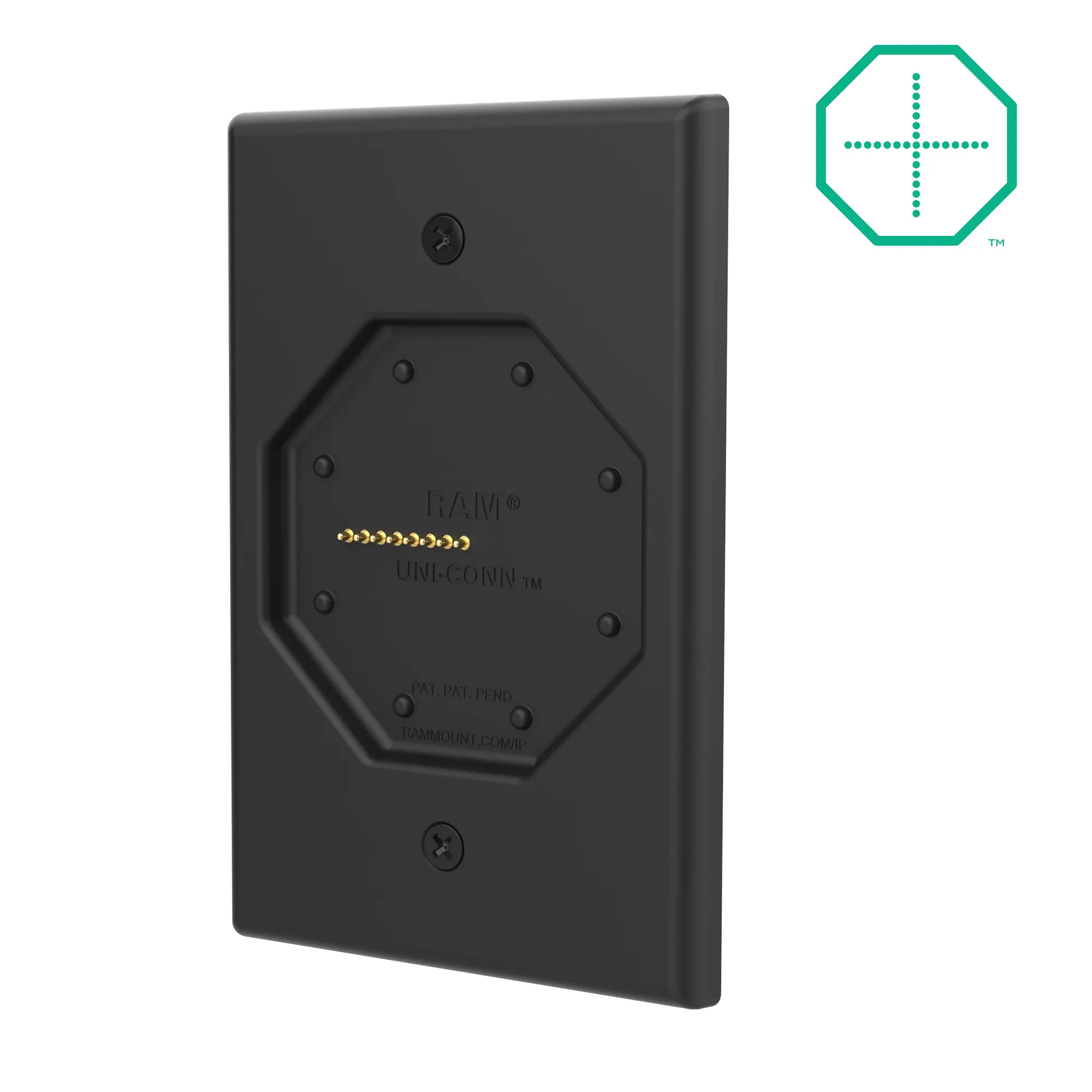 GDS® Uni-Conn™ 供電薄型牆面底座 附PoE