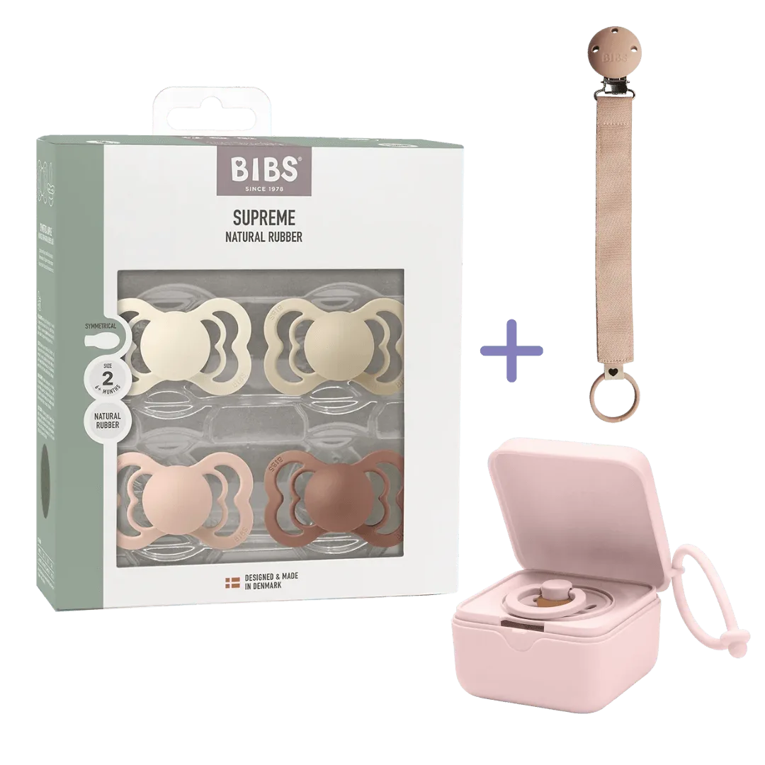 Supreme Pacifier Bundle - Blush Mix