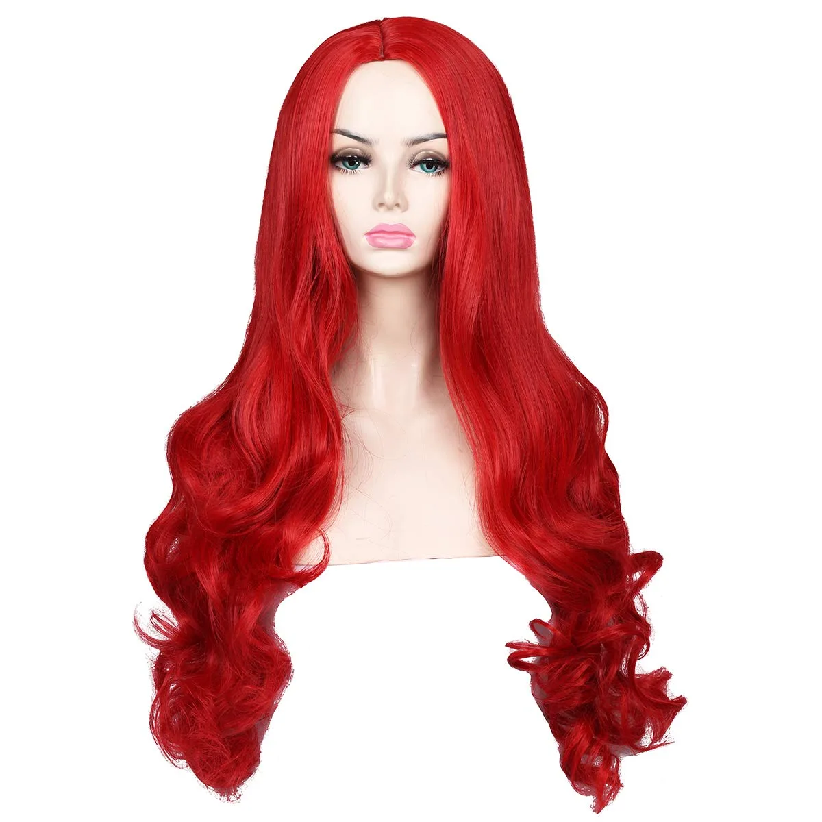 Parrucca rossa lunga e ondulata per cosplay Ariel: guida all'acquisto