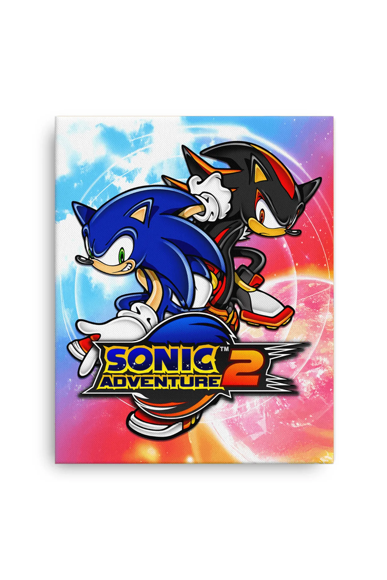 ソニック・ザ・ヘッジホッグ:ソニックアドベンチャー2 キーアートキャンバスプリント