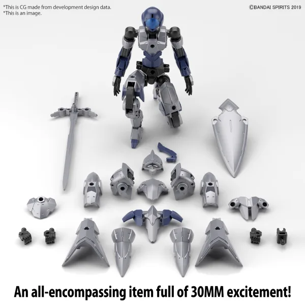 30MM 1/144 EXM-A9k SPINATIO (KNIGHT TYPE)
