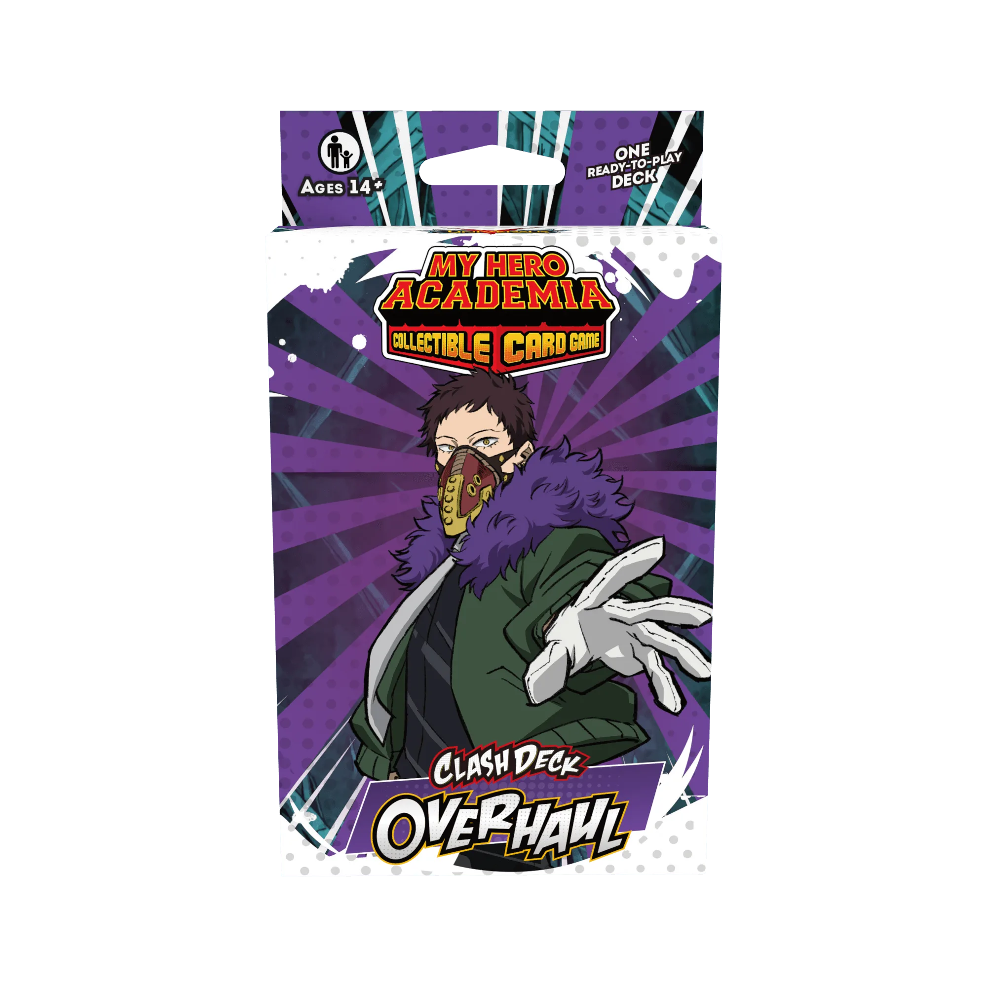 My Hero Academia Collectible Card Game - Undaunted Raid Clash Starter Deck: Overhaul