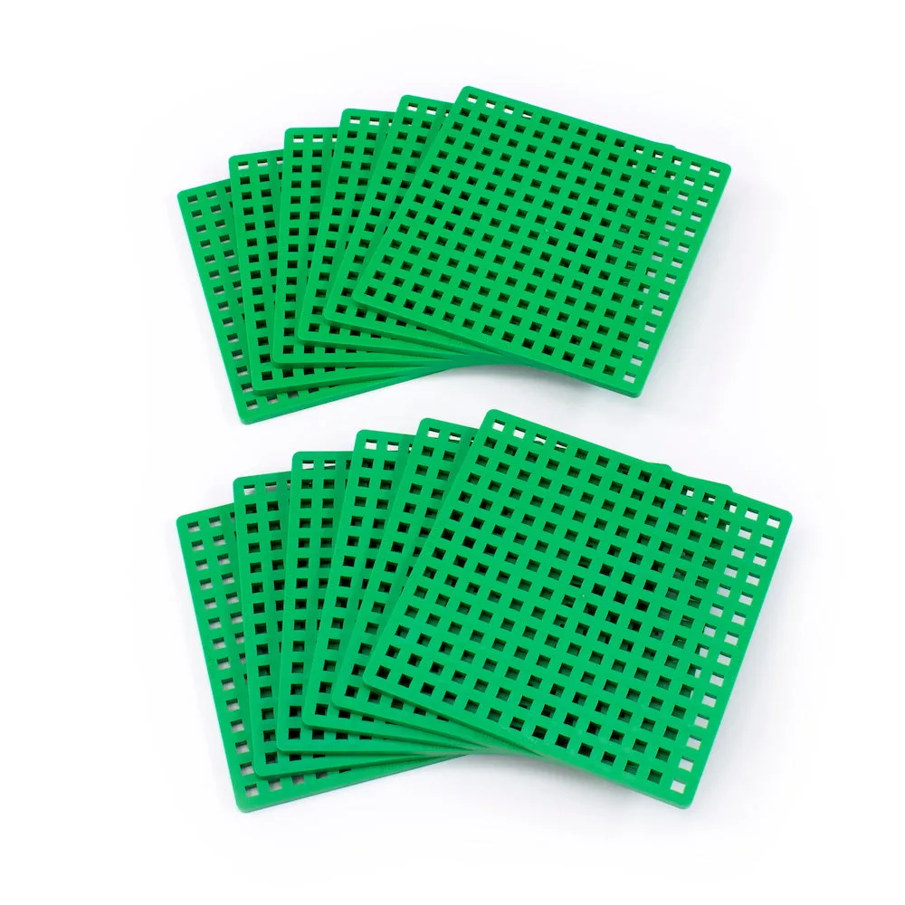 Baseplate 12-pack, Green