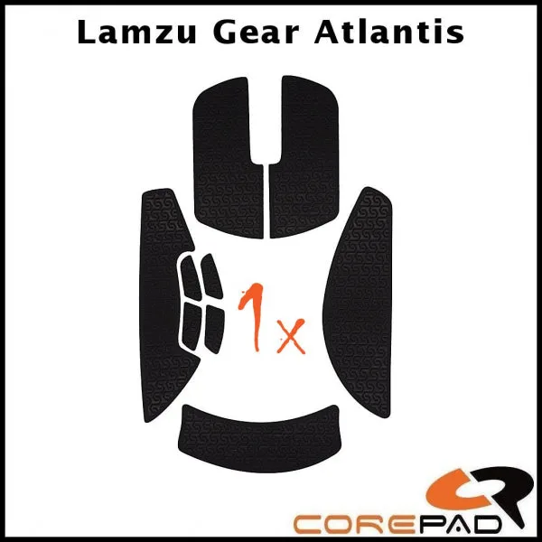 Corepad Grips for Lamzu Atlantis: Fit and Install