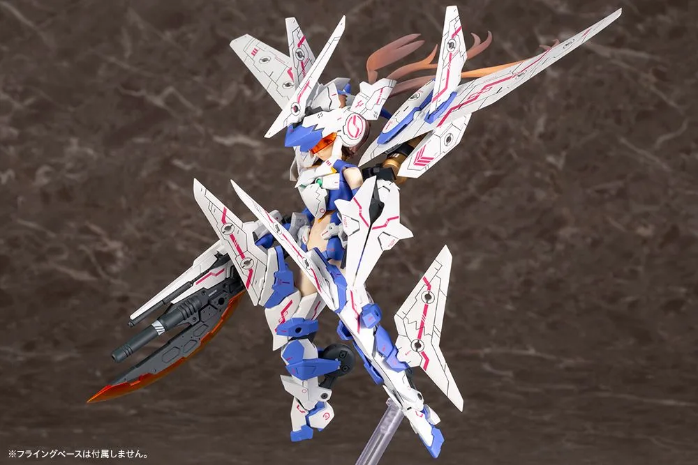 دليل بناء Megami Device Sol Raptor خطوة بخطوة