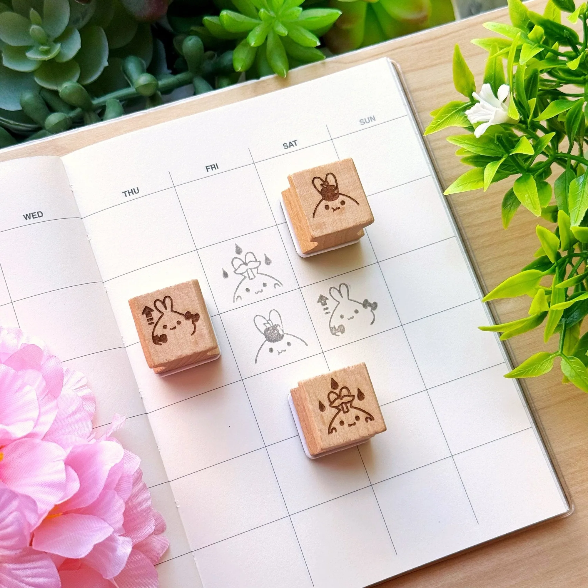How to Use a Wooden Stamp for Body Reset Journaling