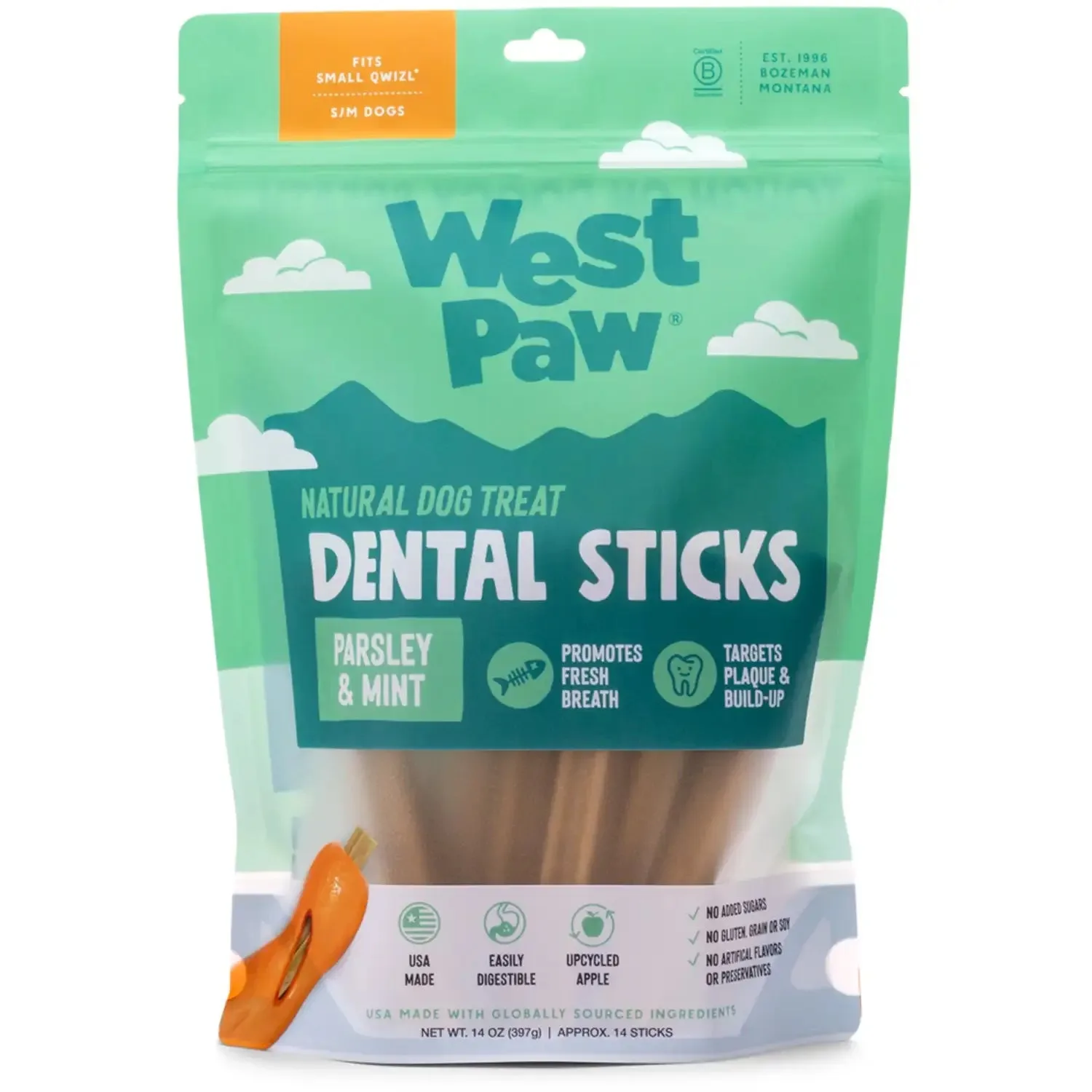 West Paw Dental Sticks vs GURU Bone: 덴탈 츄 대결