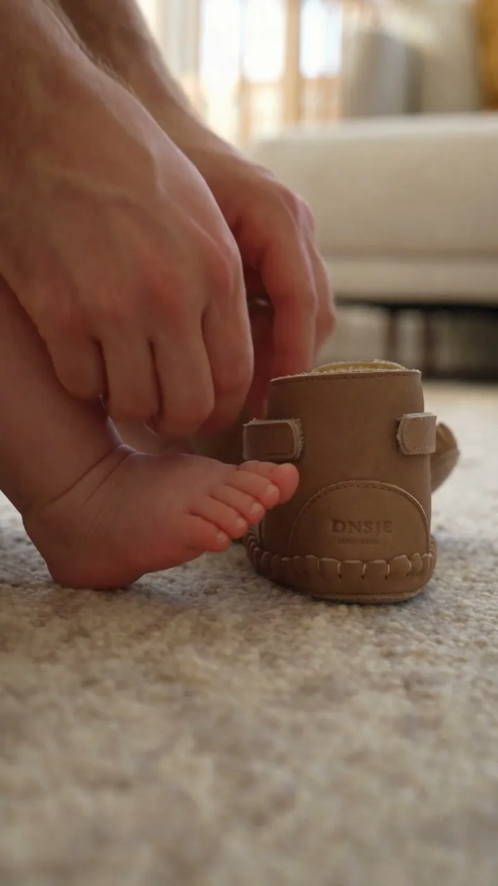 Chaussons Kapi Classic | Chien | Nubuck truffe