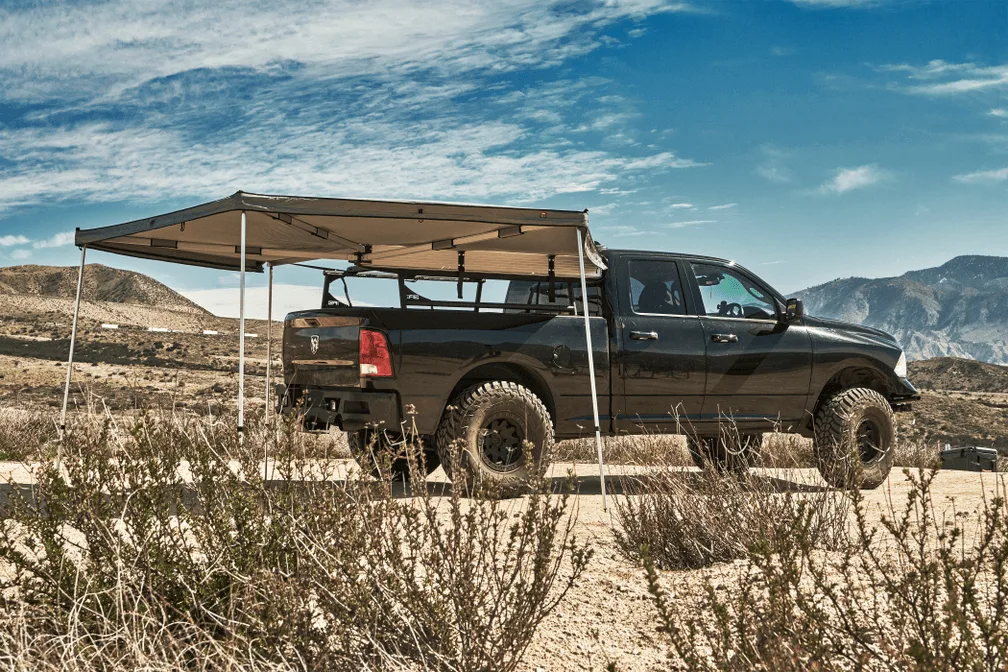 SKY RIDGE 270 AWNING PASSENGER SIDE WITH MOUNTNG BRACKETS