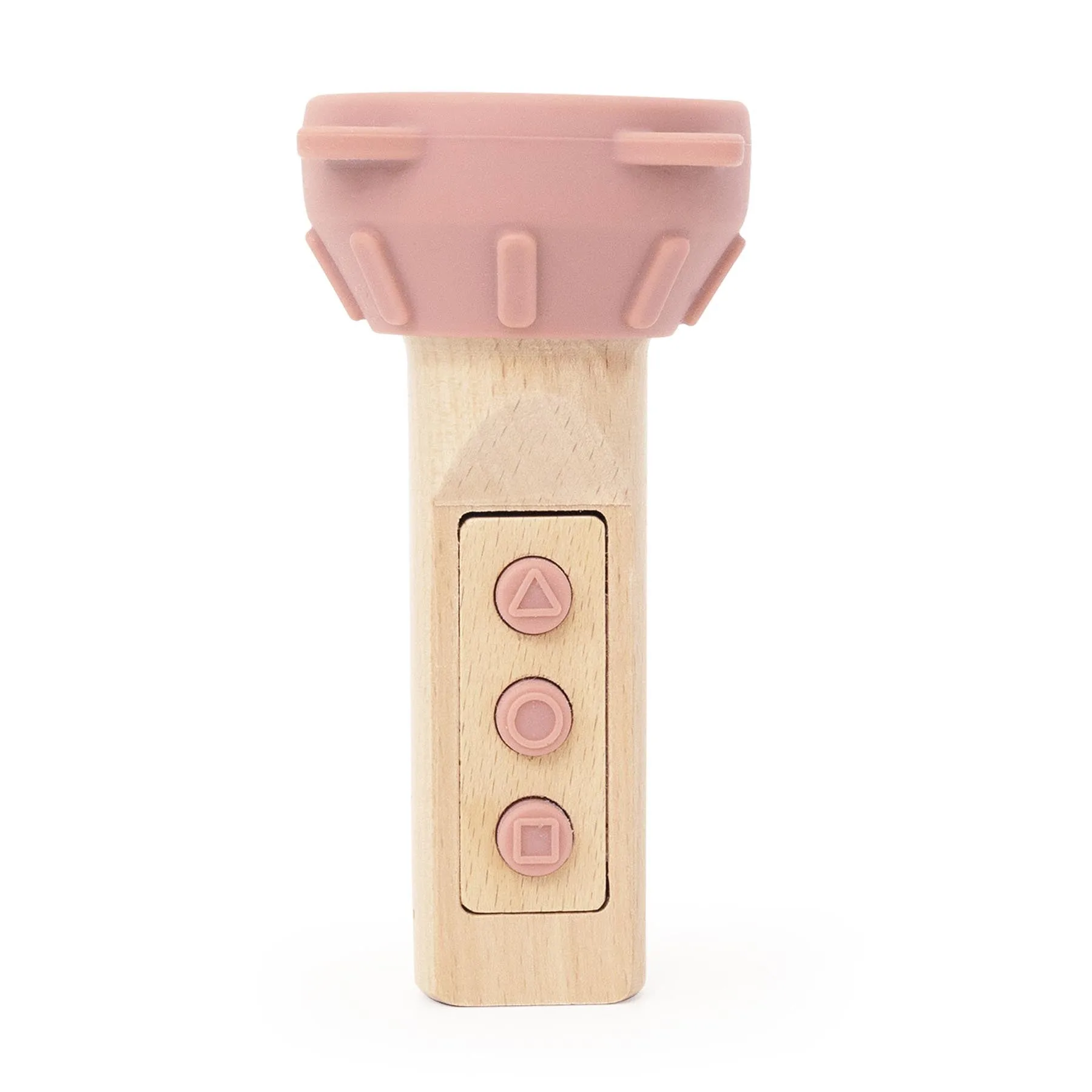 Wooden silicone flashlight - Mrs. Cat