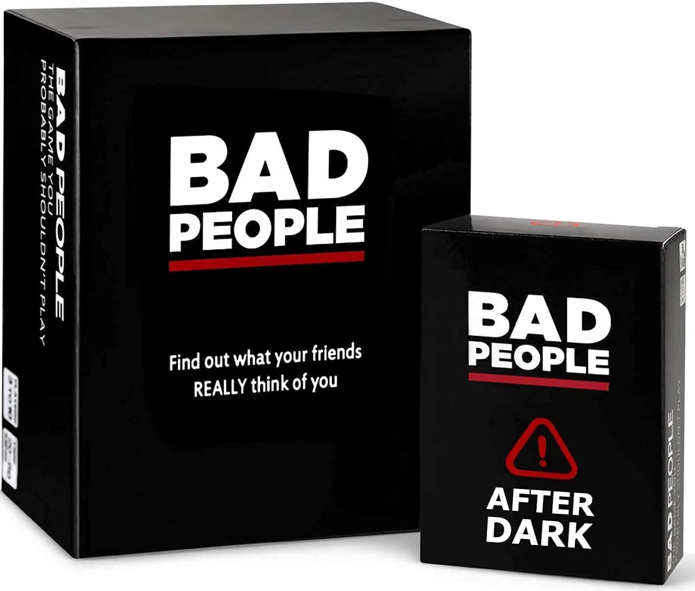 لعبة الحفلات BAD PEOPLE + مجموعة After Dark – لعبة ورق مضحكة للكبار للأصدقاء وليلة الألعاب | لعبة محادثة وكسر الجليد للحفلات والتجمعات الاجتماعية وأفكار هدايا ممتعة