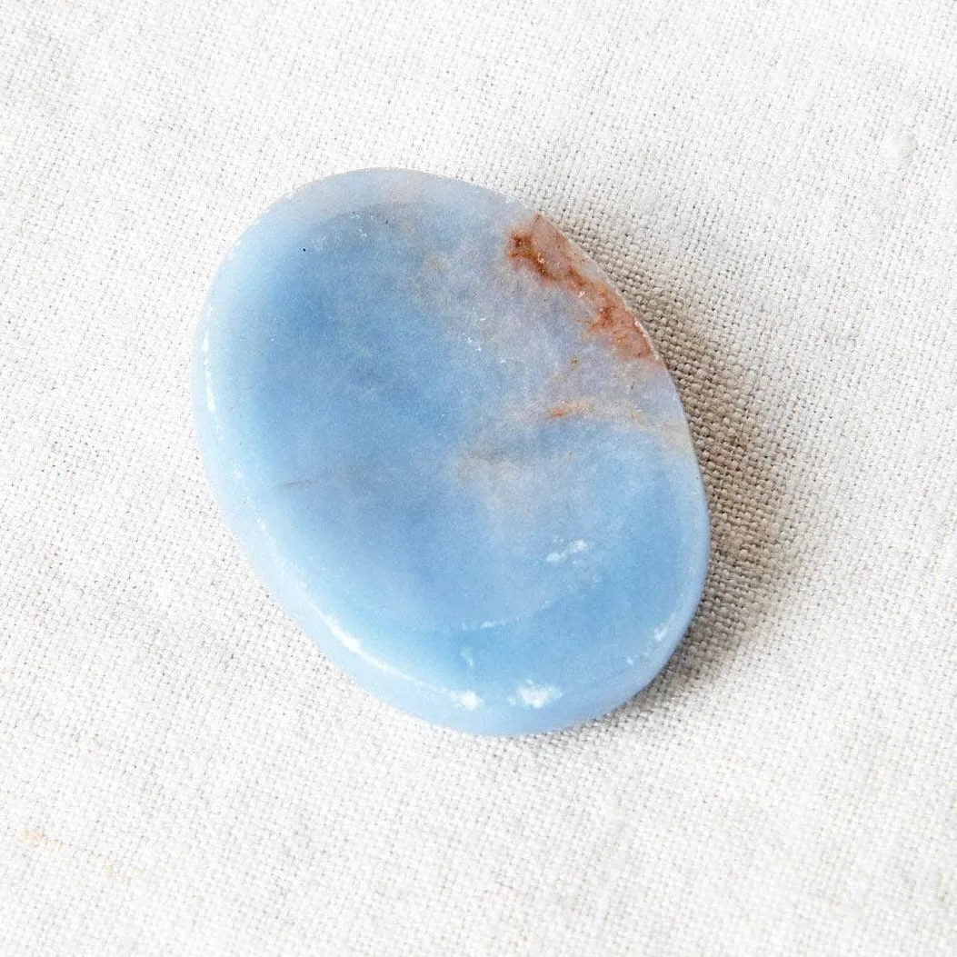 ANGELITE WORRY STONE