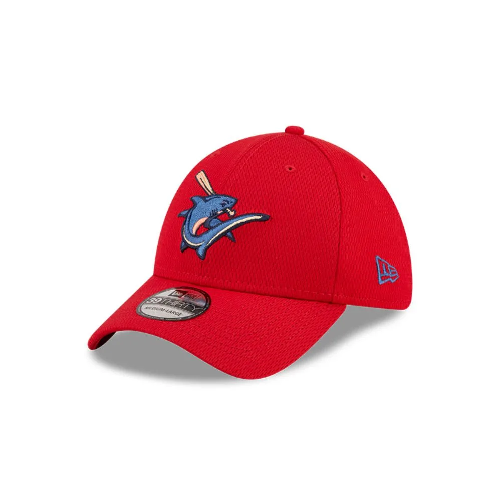 Casquette Clearwater Threshers New Era 39THIRTY Stretch On Field BP Replica
