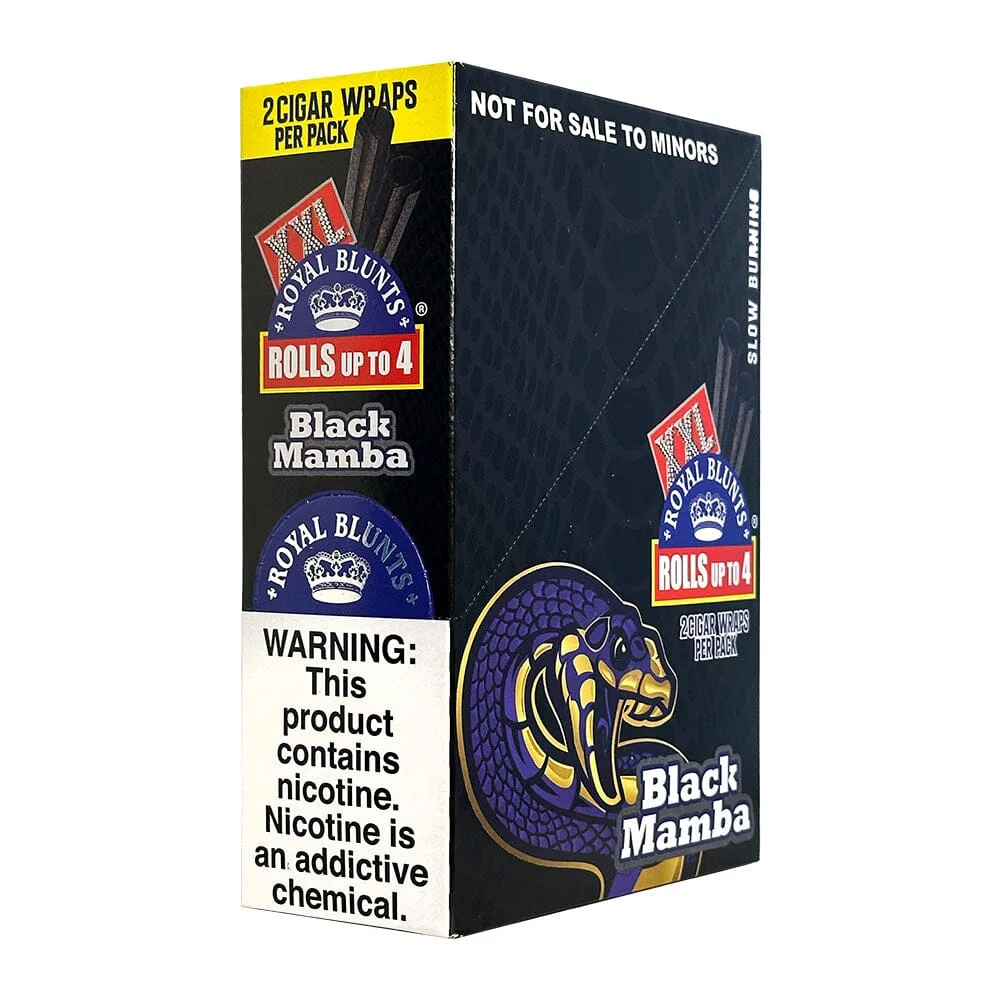 Royal Blunts Black Mamba XXL Wraps