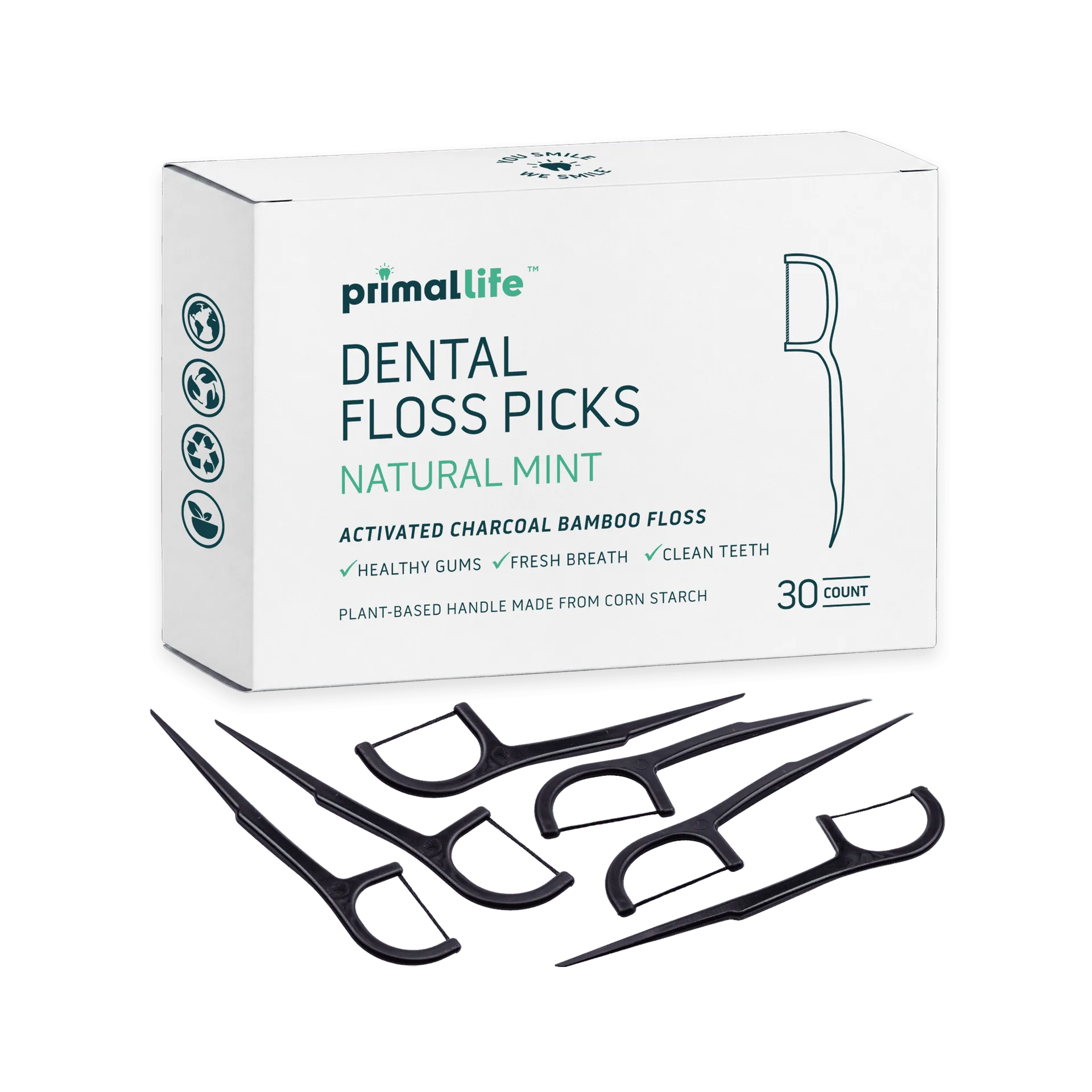 Dental Floss, Bamboo-Charcoal