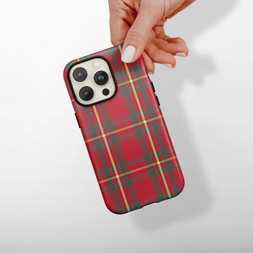Custodia per telefono resistente - Tartan