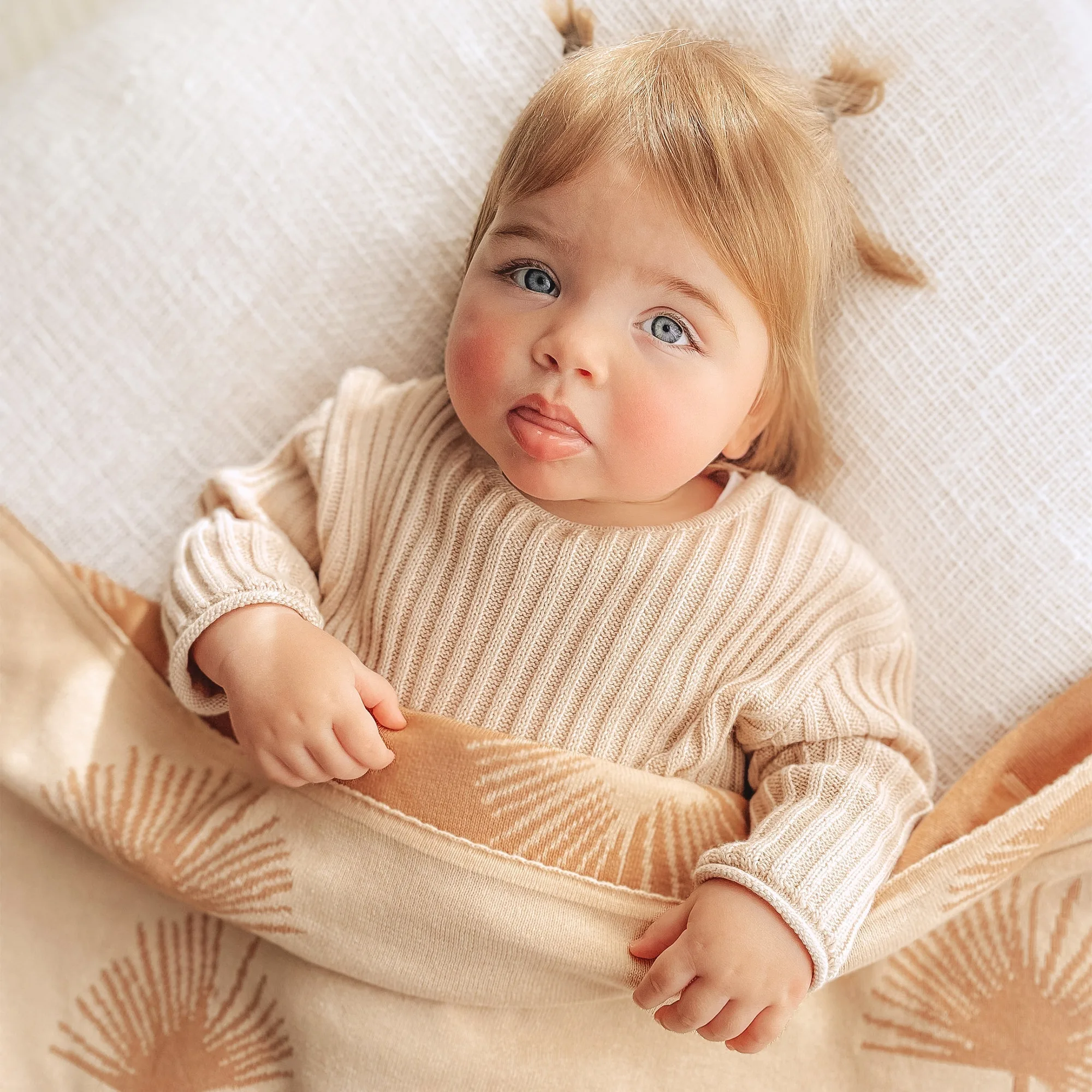 Palmetto Reversible Blanket - SECONDS
