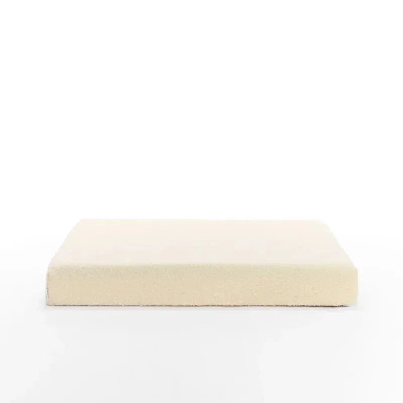 Bouclé Crate Mat Cover - Ivory