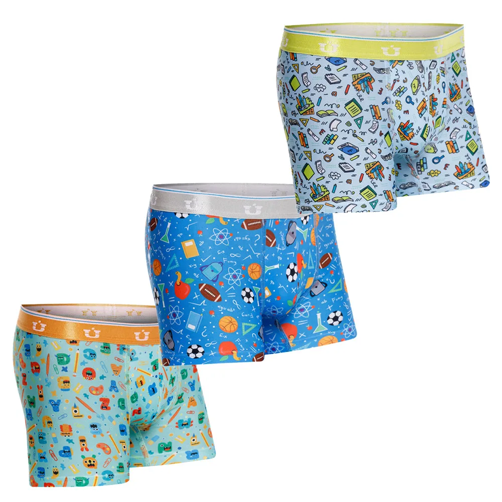 Domande frequenti sui boxer stampati educativi per bambini