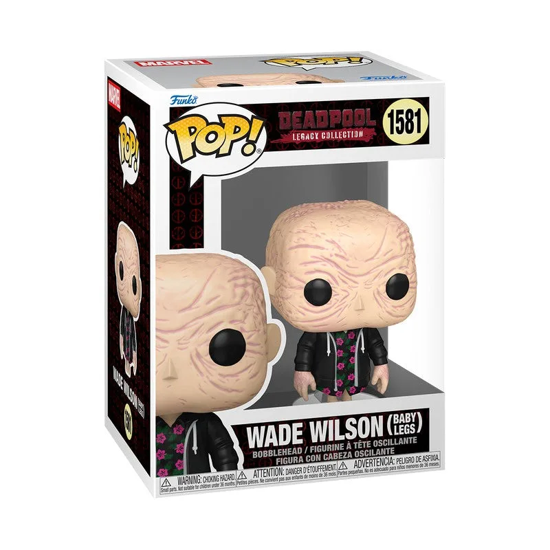 如何展示Funko Pop! 死侍 韋德·威爾森 嬰兒腿