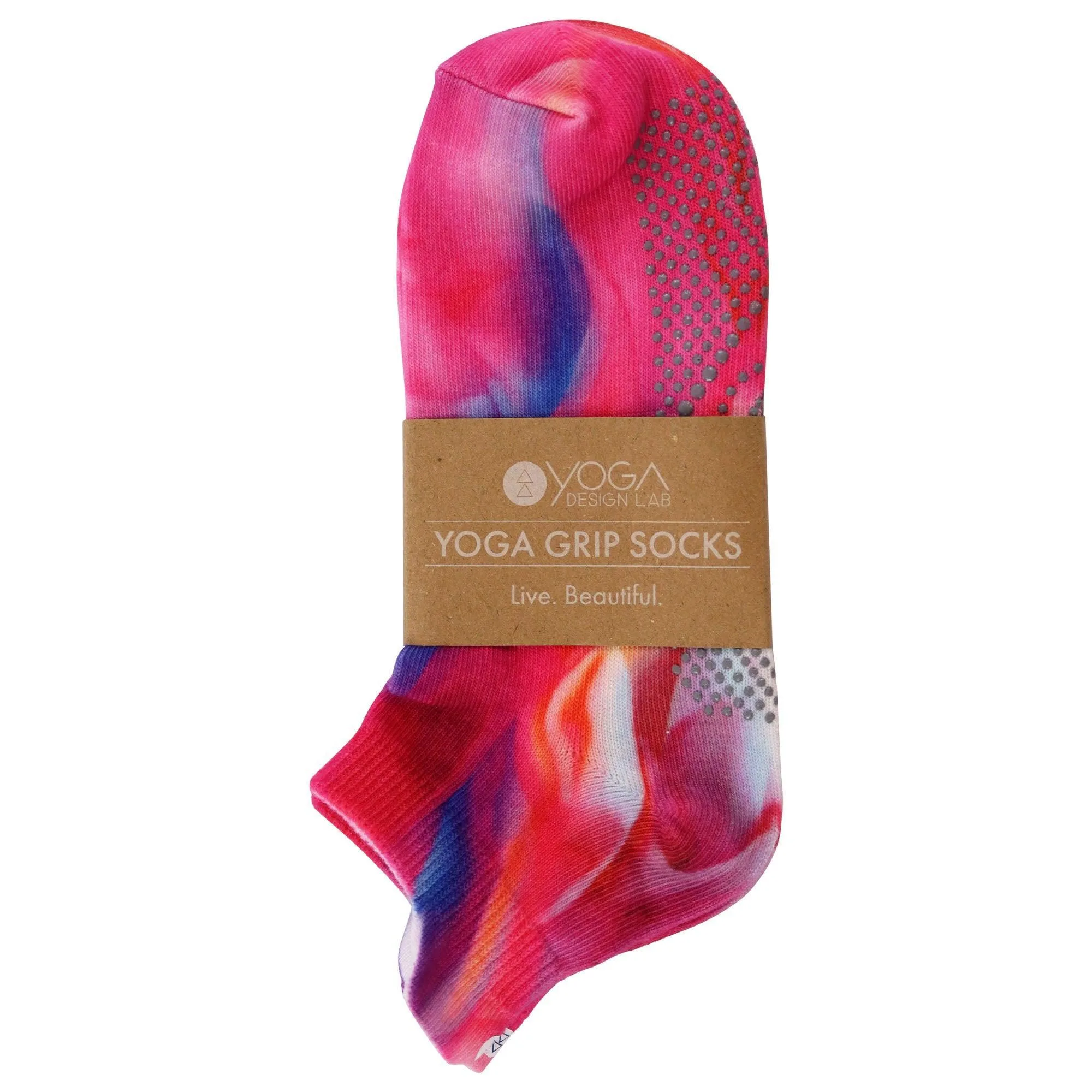 Premium Yoga Socks - Rose