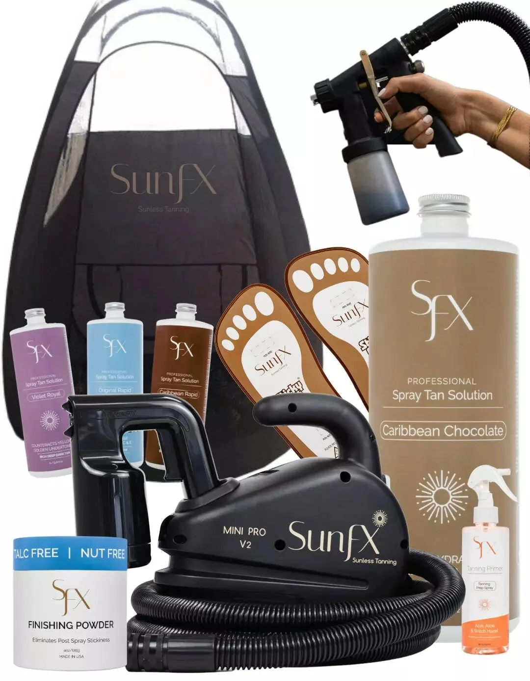 SunFx Mobile Spray Tan Package Setup Guide