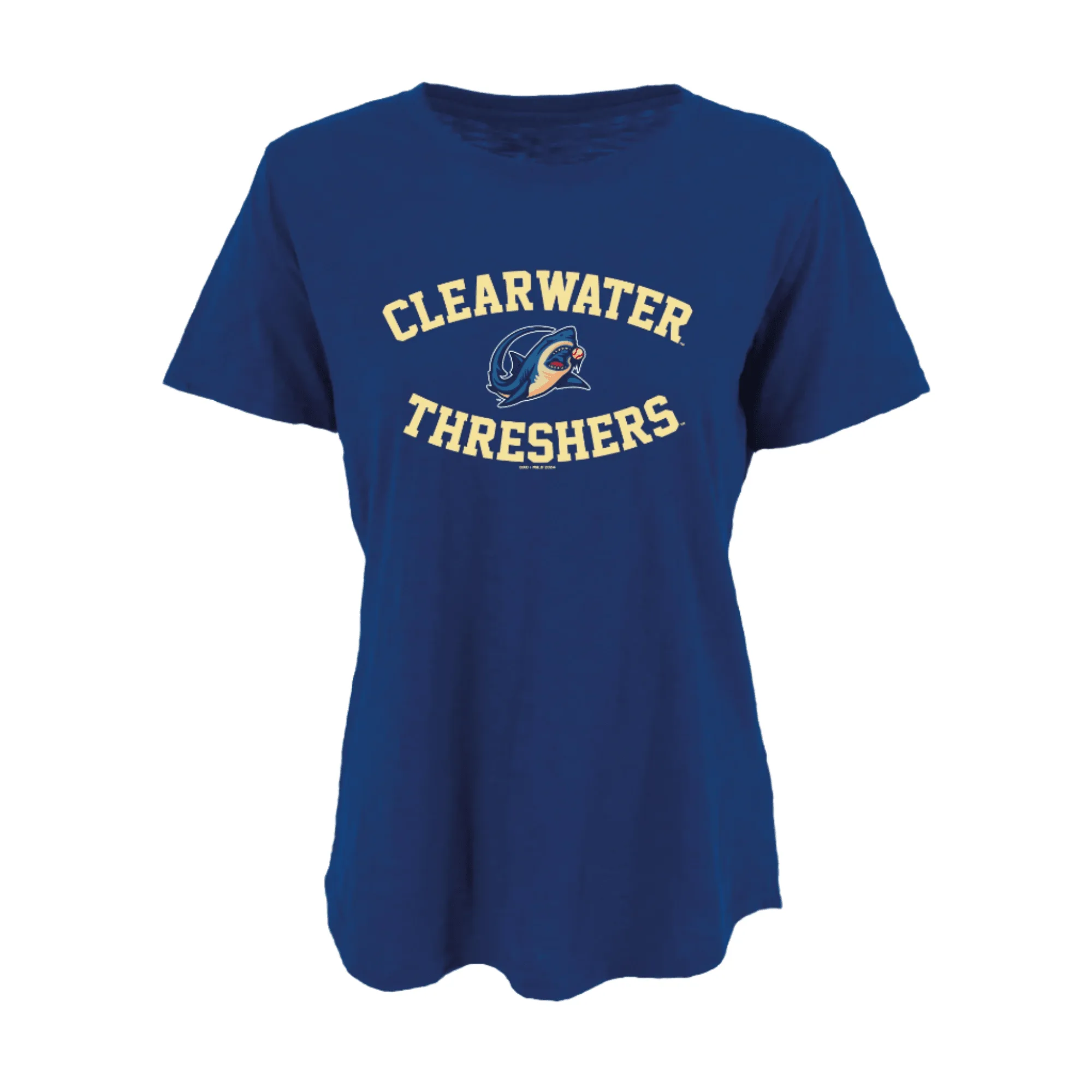 Clearwater Threshers Boxercraft Women's Flowy Cut Out Tee