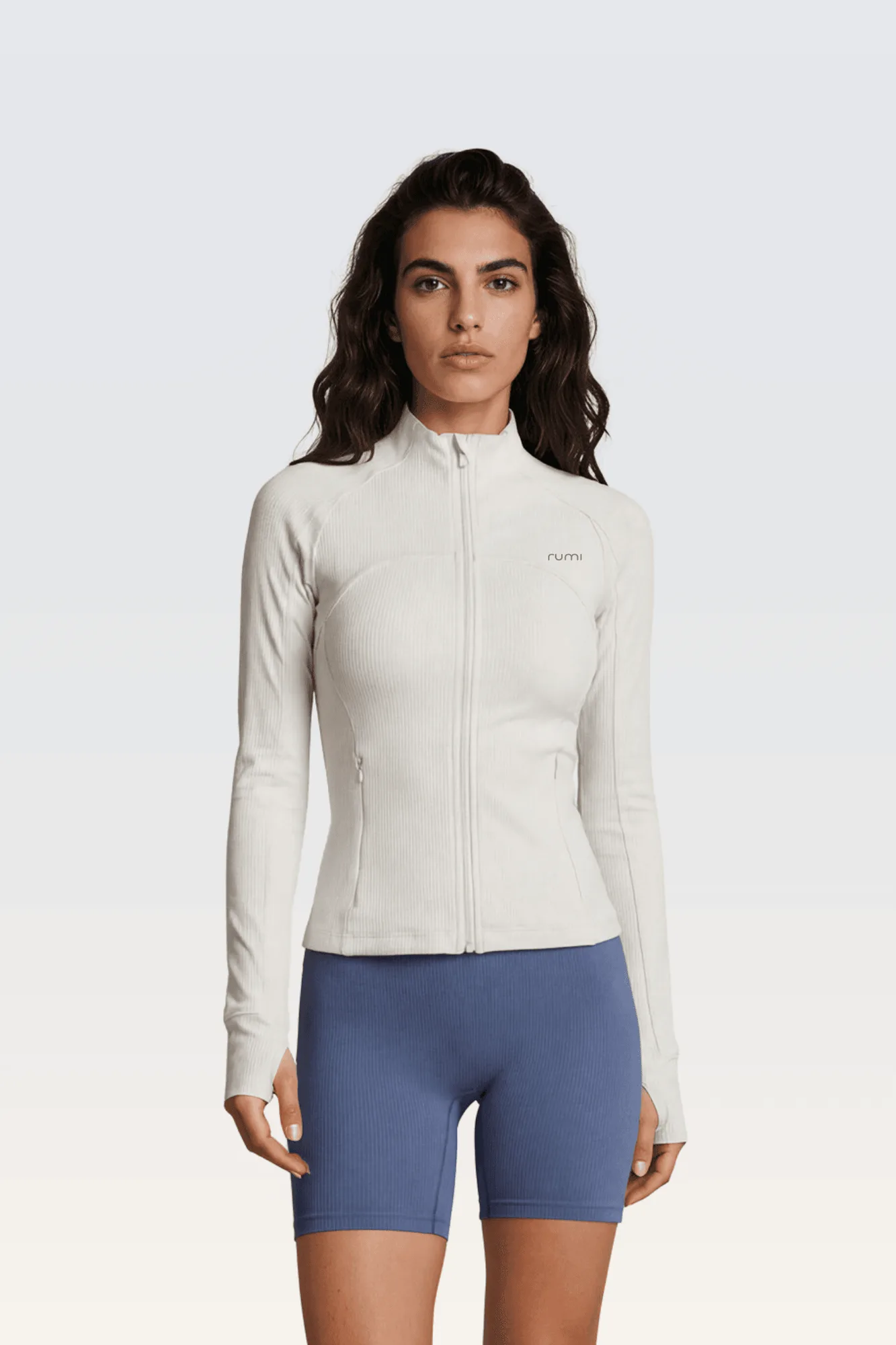 W SunRib Fit Jacket - Snow