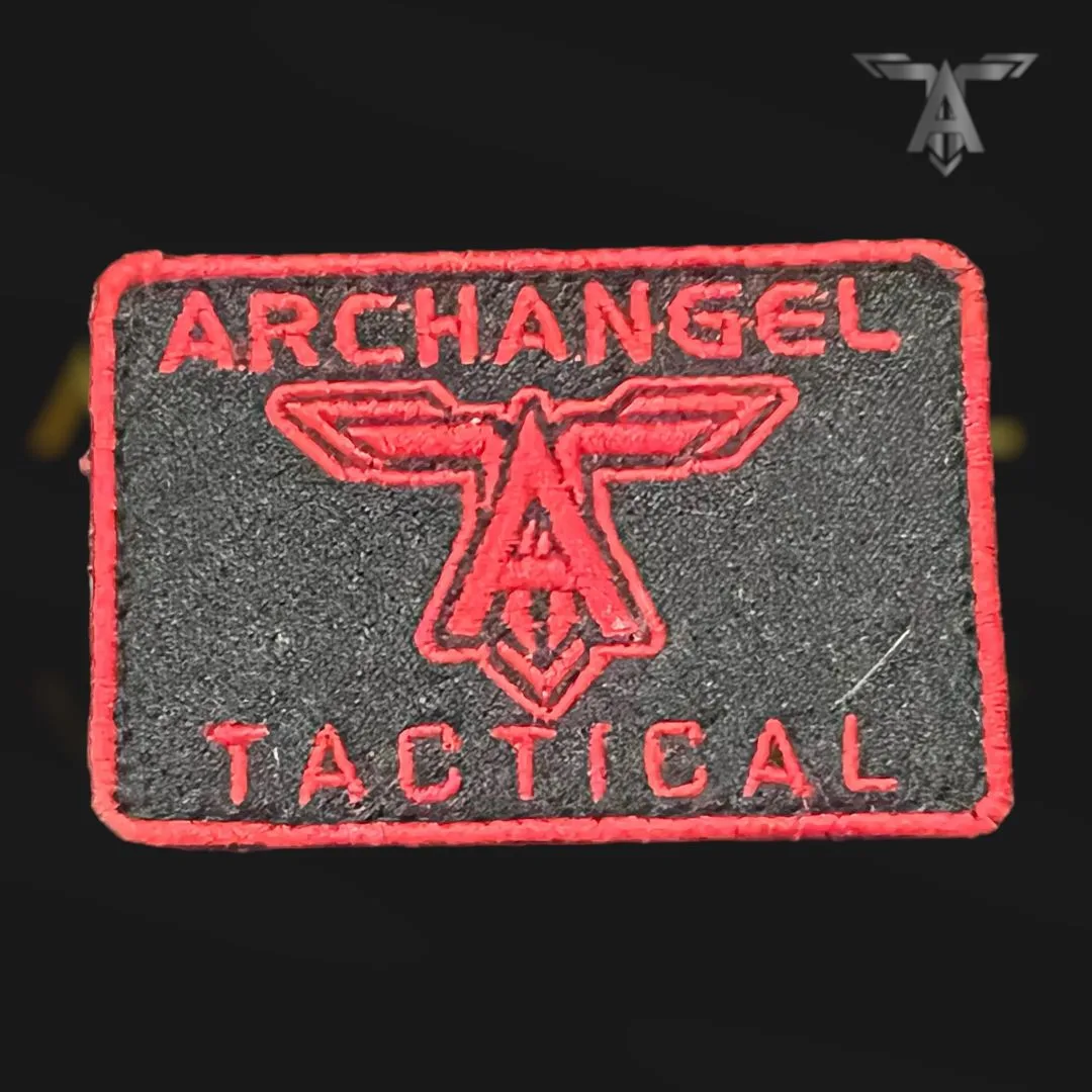 Archangel Patch Velcro - Red - Archangel Tactical Gear