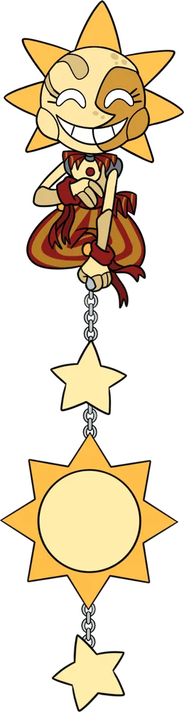 Sun Hanging Pin