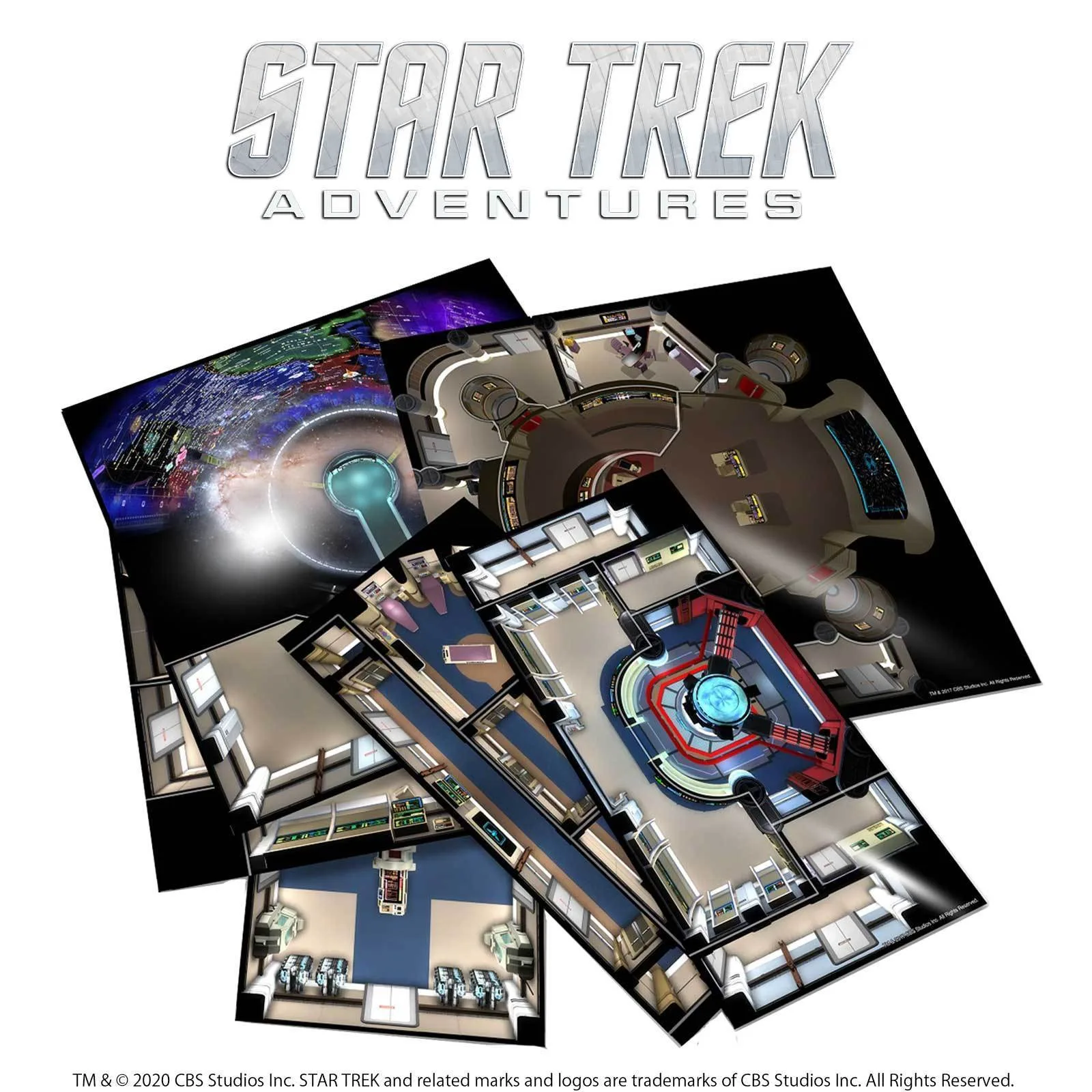 Star Trek Adventures: 次世代宇宙艦隊デッキタイル
