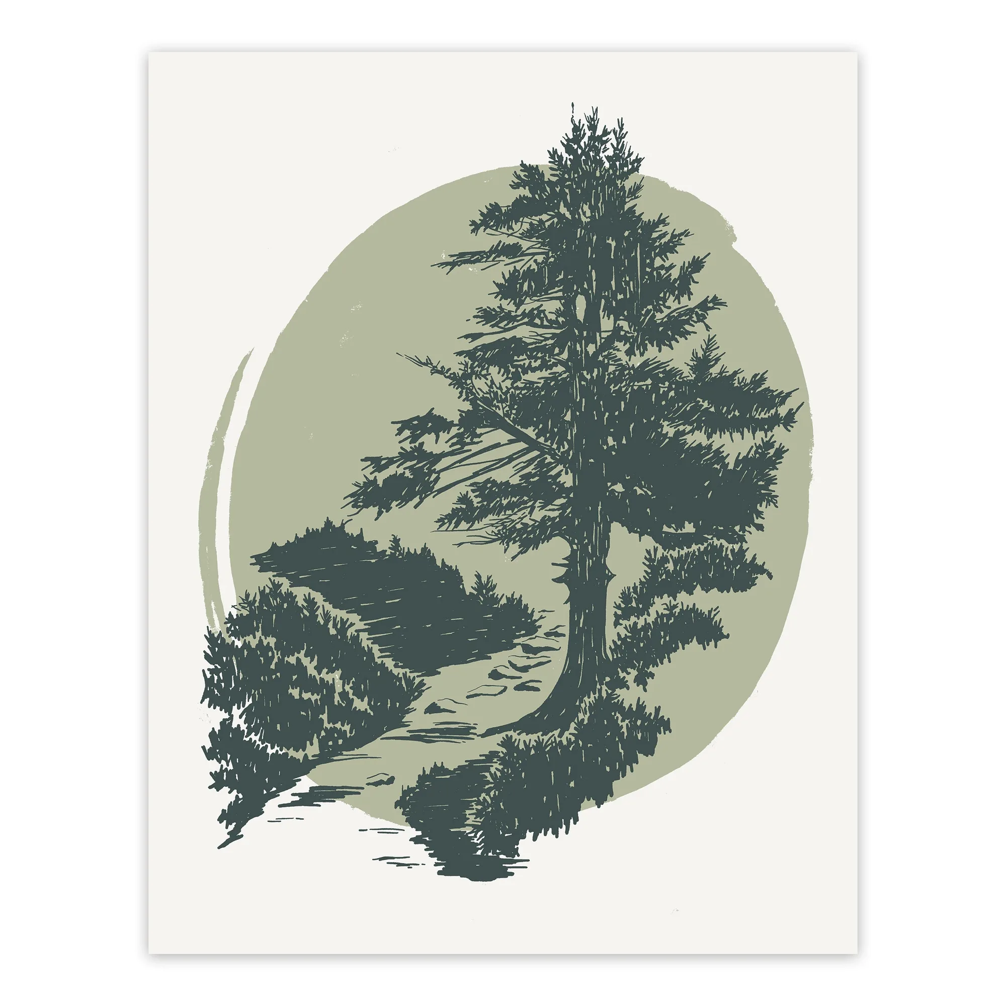 Black Balsam Screenprint