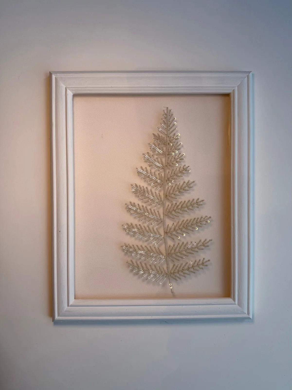 Embroidery No. 023 - Signed & Numbered Framed Couture Embroidery