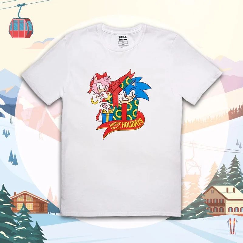 T-shirt officiel Sonic the Hedgehog Joyeuses Fêtes