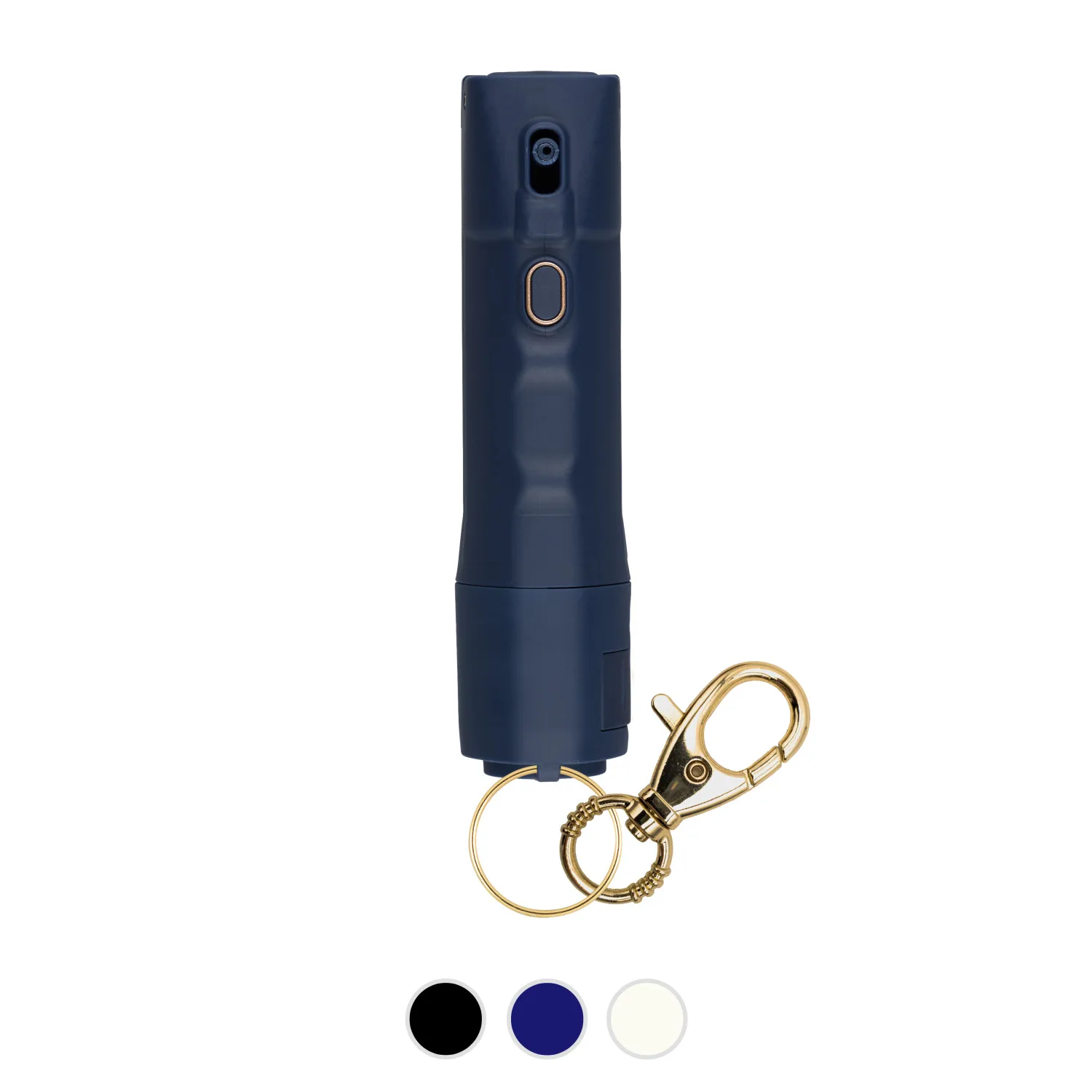 Spray al peperoncino 2-in-1 con allarme personale, finitura morbida