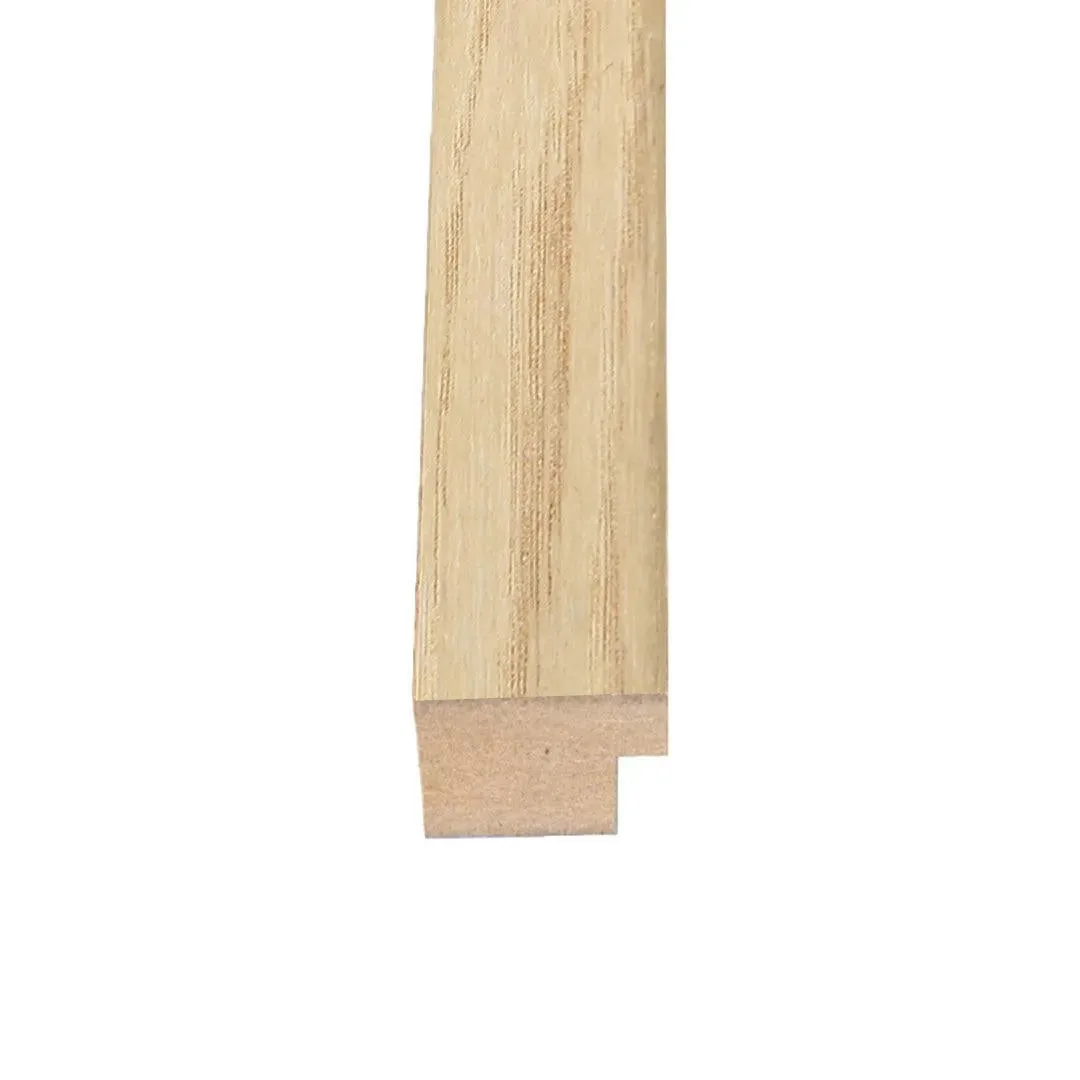 End Piece - Slat Wall Panel | Natural Oak