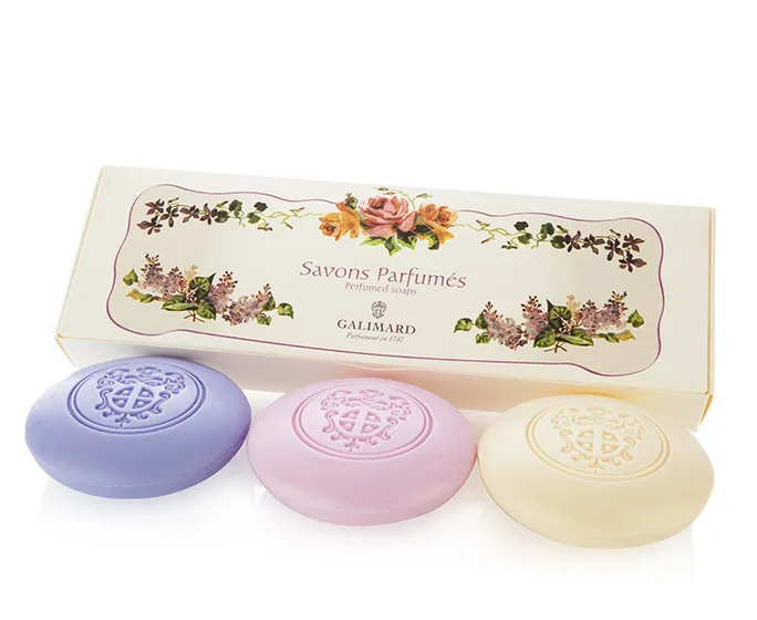 Galimard Soap Gift Boxes: Flowers of Provence vs Fontaines Parfumées