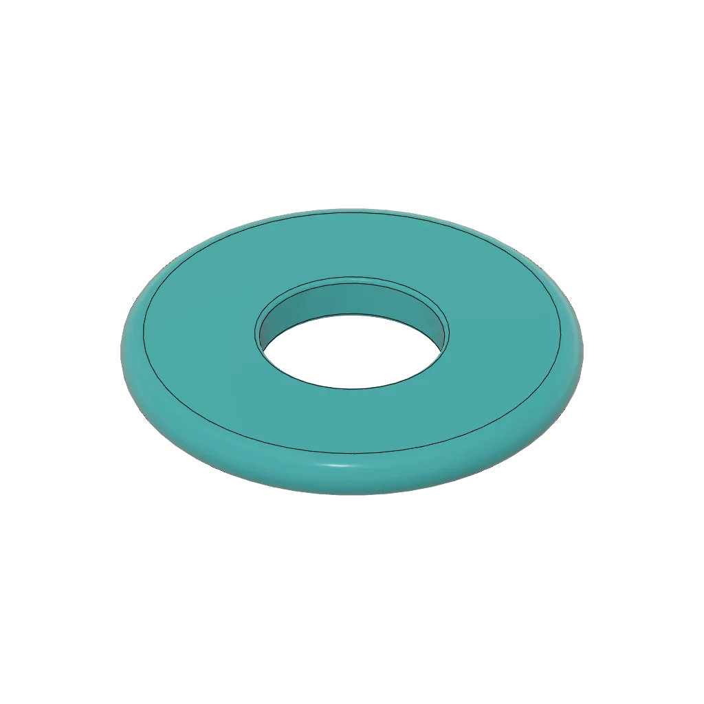 Sicherungsscheibe Ø 10 mm x 1 mm, blau