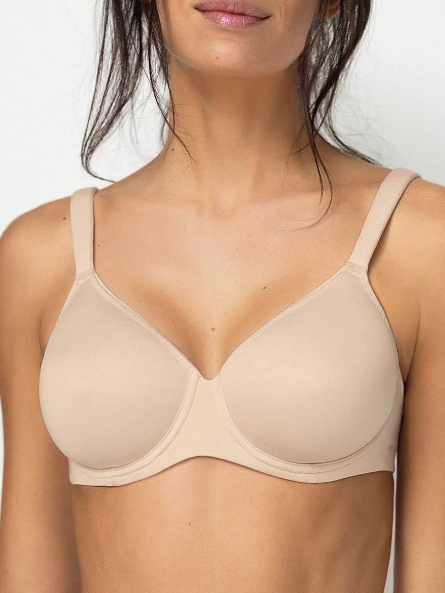 Reggiseno con coppe spacer, ferretto e regolatore supplementare - CIPRIA - 2556