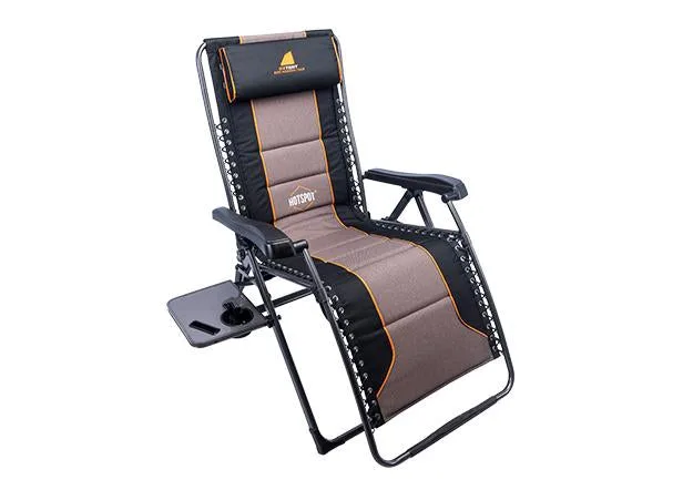 Sillón Oztent HotSpot vs Sun Lounge: Asiento con calefacción