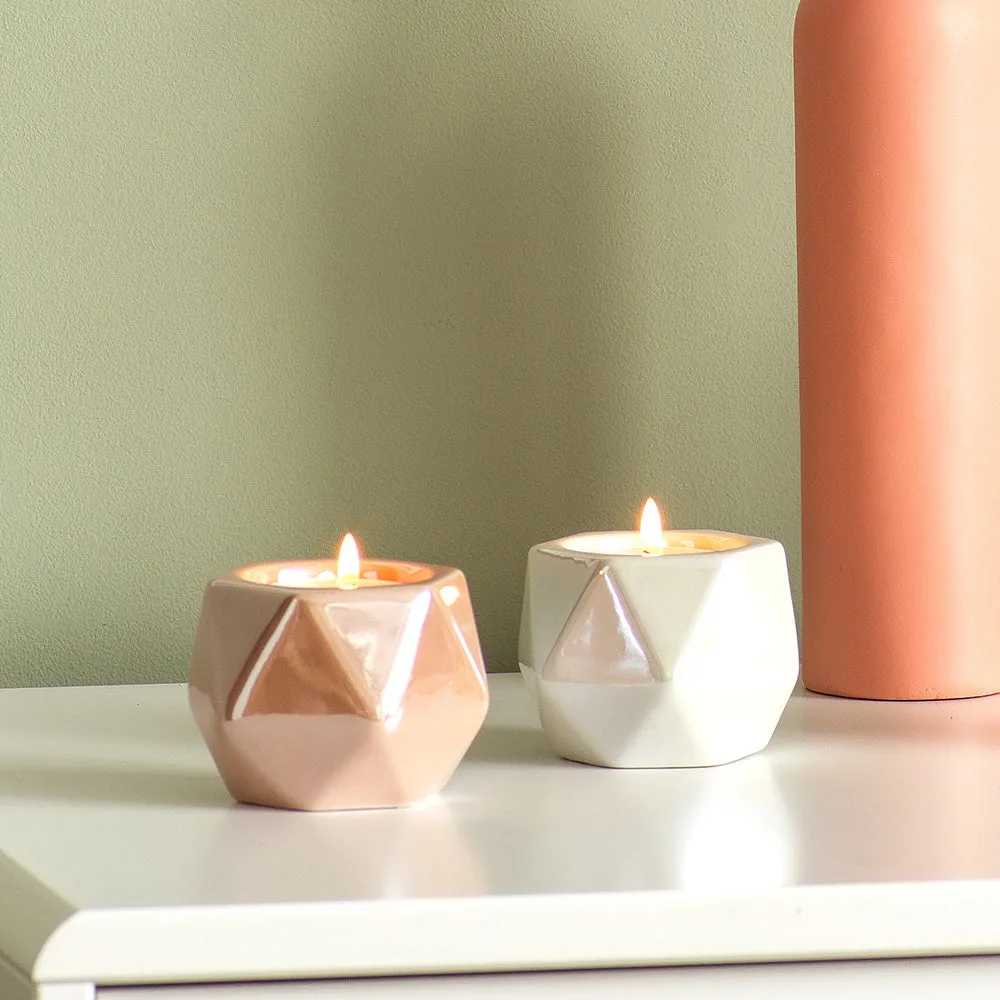 Geometric Tea Light Holders