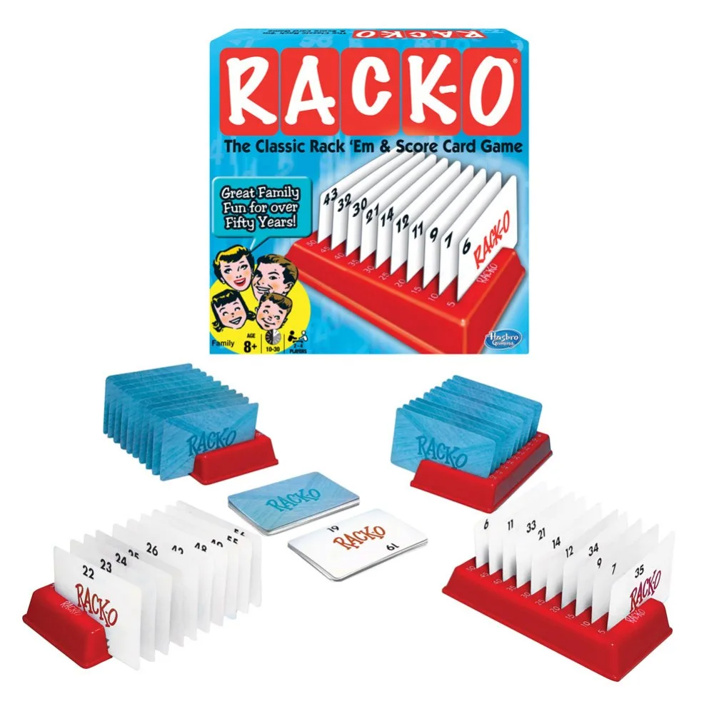 Rack-O Card Game