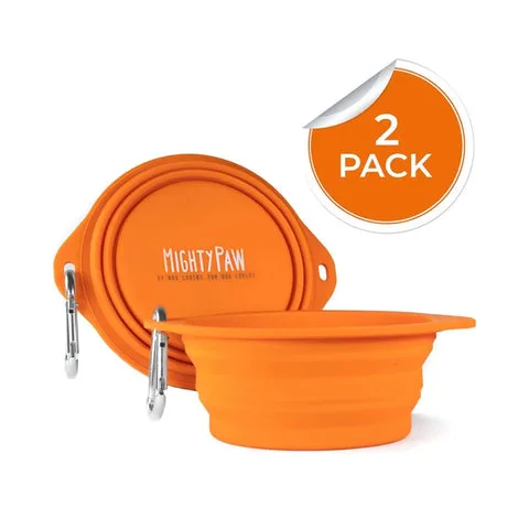 Collapsible Travel Bowl (2pk)