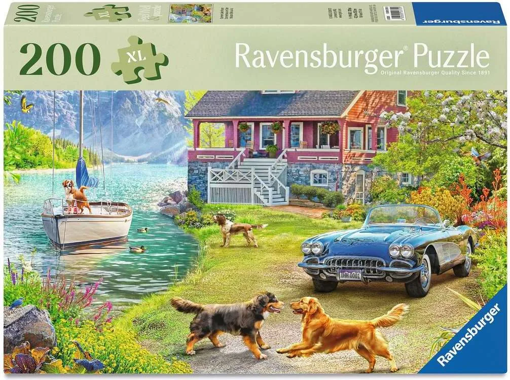 Puzzle Summer Lake House: Consejos de montaje fáciles