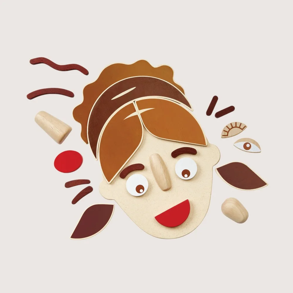 How to Use a Build a Face Set for Creative Play
