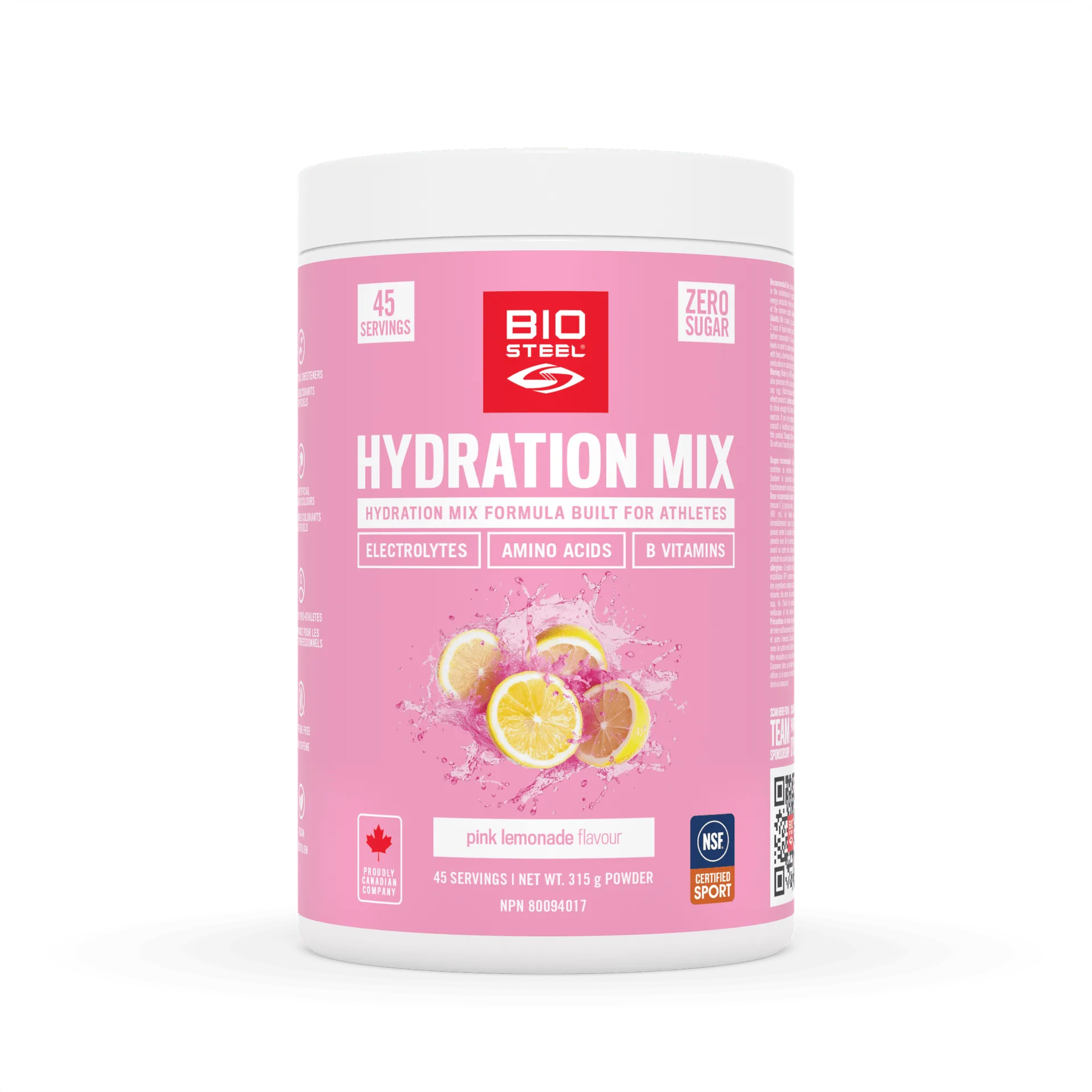 HYDRATION MIX / Pink Lemonade - 45 Servings