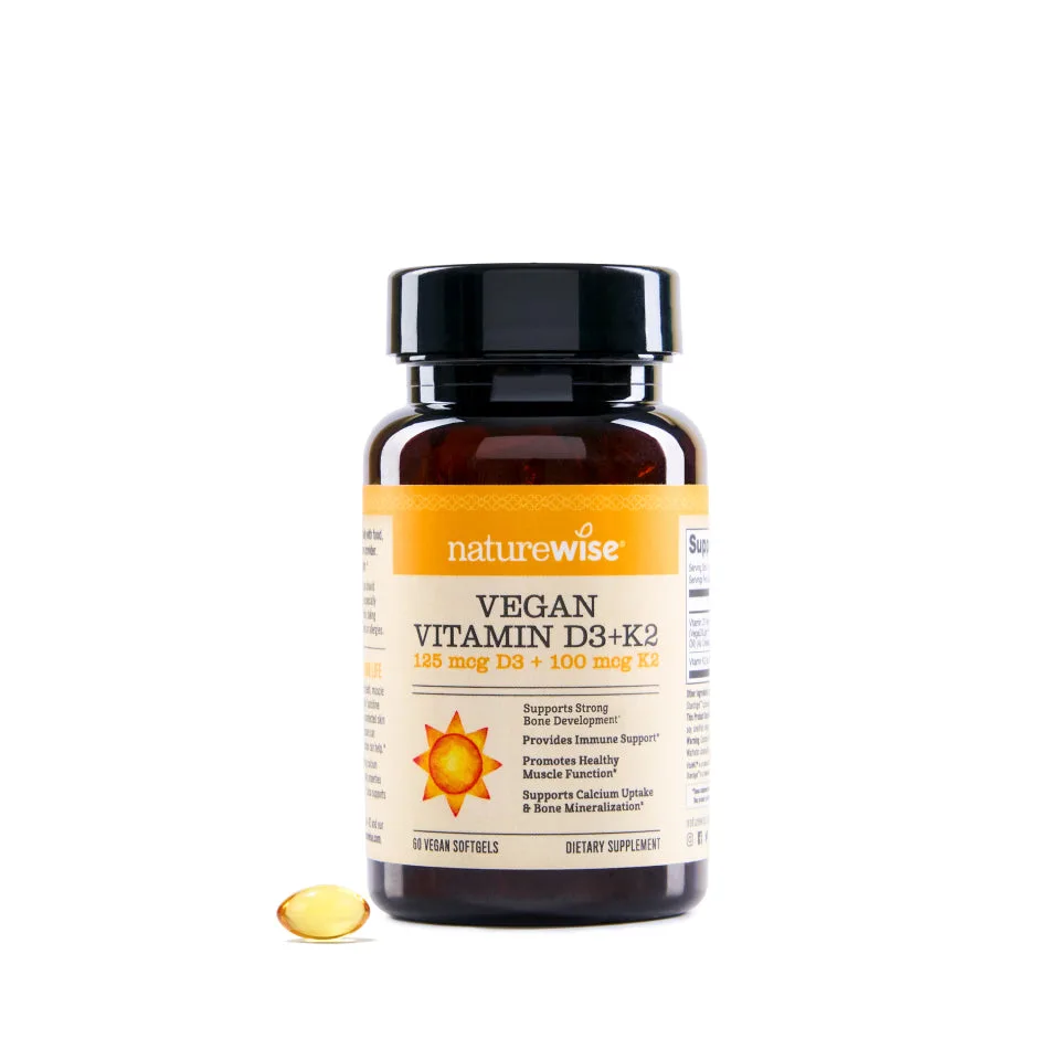 Vegan Vitamin D3 + K2