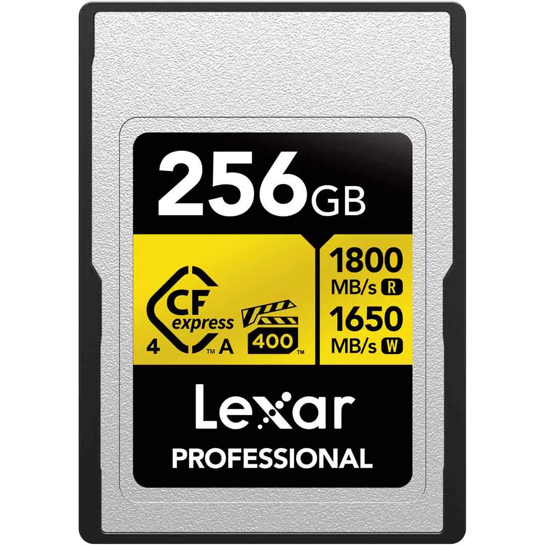 Lexar CFexpress Type A Gold vs Sony 960GB: VPG400 Speed